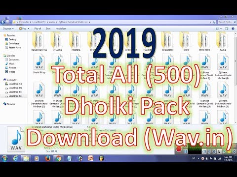 Dholki Pack Zip File